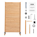 Koka privātuma ekrāns 91 × 193 см, brīvi stāvošs āra ekrāns