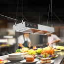 VEVOR elektriskais frī kartupeļu sildītājs ar lampu, nerūsējošais tērauds