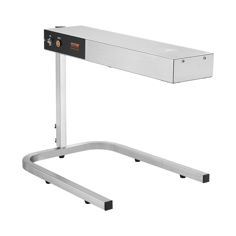 VEVOR elektriskais frī kartupeļu sildītājs ar sloksnes lampu, nerūsējošais tērauds