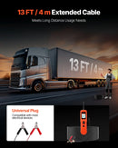 VEVOR automobiļu ķēžu testeris, 8–35 V līdzstrāvas jaudas ķēžu zondes testeris ar TFT krāsu displeju un apgaismojumu, automobiļu elektrības testa zonde ar 4 m kabeli, ABS korpusa elektrisko ķēžu detektors un bojājumu meklētājs