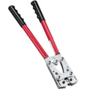 Bateriju kabeļu presēšanas instruments 10–1/0 AWG, ar kabeļu griezni, 95 vara uzgaļiem, 6 izmēru spiedformas un 100 termo saraušanās caurulītes, smagslodzes kabeļu galiem