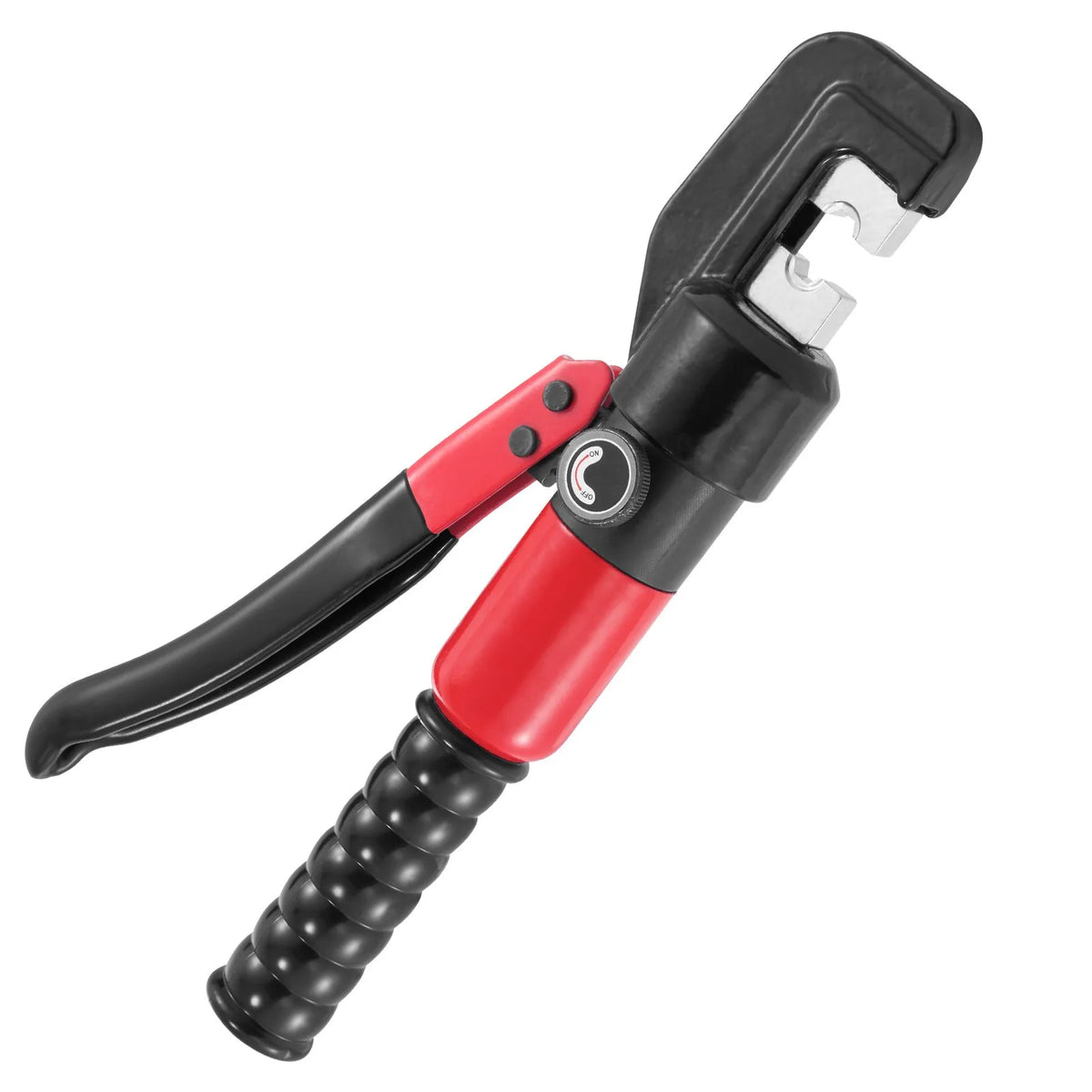 VEVOR Hydraulic Cable Lug Crimper with 9 Die Sets (AWG 12–2/0) for Copper and Aluminium Cable Lugs, Rotating Crimping Head, Gloves, 5 Copper Ring Terminals and 8 Heat Shrink Tubing Sleeves