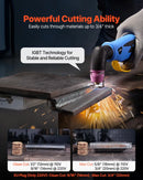 Plazmas griezējs 65 A ar bezkontakta pilotloku, 220 V digitālo displeju un IGBT invertoru, aprīkots ar 2T/4T funkciju un regulējamu PA/PT laiku, piemērots mājas remontiem un darbnīcām