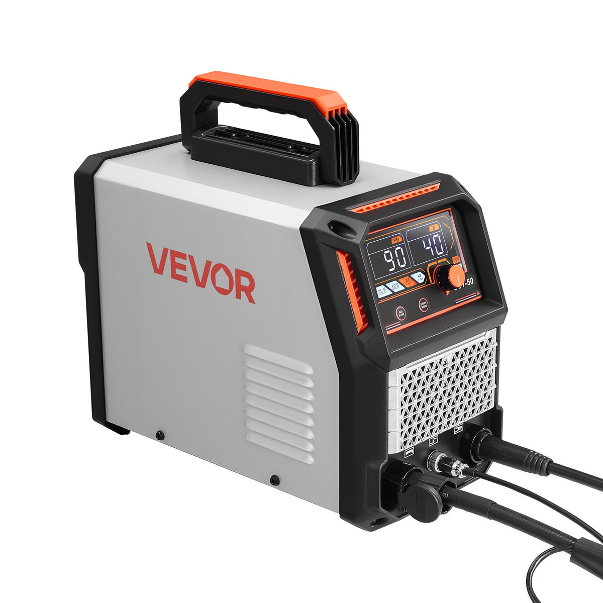 VEVOR Plasma Cutter 50 A, 220 V, IGBT, Digital Display, 2T/4T, Adjustable PA/PT Time