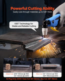 Plazmas griezējs 50 A ar 220 V digitālo displeju un IGBT invertoru, aprīkots ar 2T/4T funkciju un regulējamu PA/PT laiku, piemērots mājas remontiem un darbnīcām