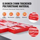 VEVOR 740 x 330 mm veidne dekoratīvu rakstu veidošanai uz betona grīdām, terasēm, baseinu zonās u.c.