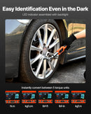 Digitālais momentslēdzis 9,5 mm piedziņa, 0–135 Nm, 72 zobu sprūdrats