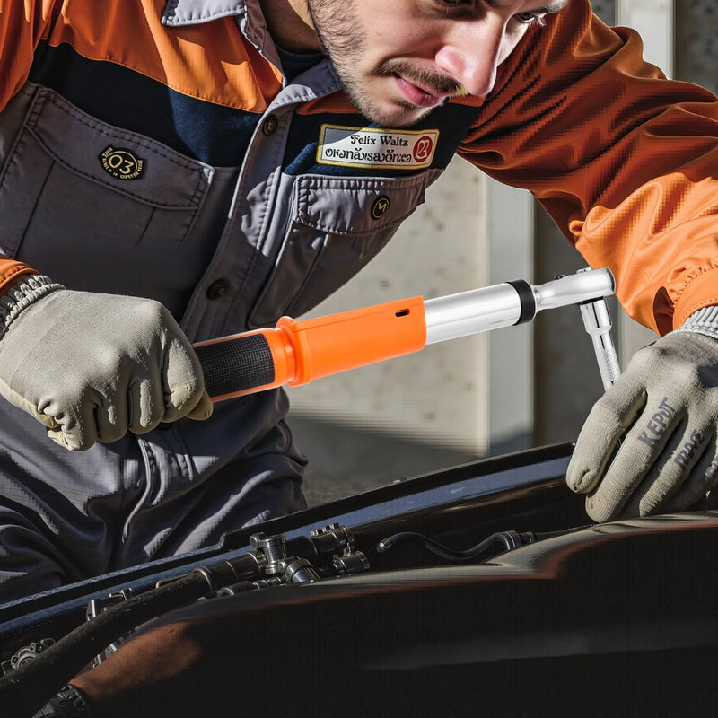 Digitālais momentslēdzis 9,5 mm piedziņa, 0–135 Nm, 72 zobu sprūdrats