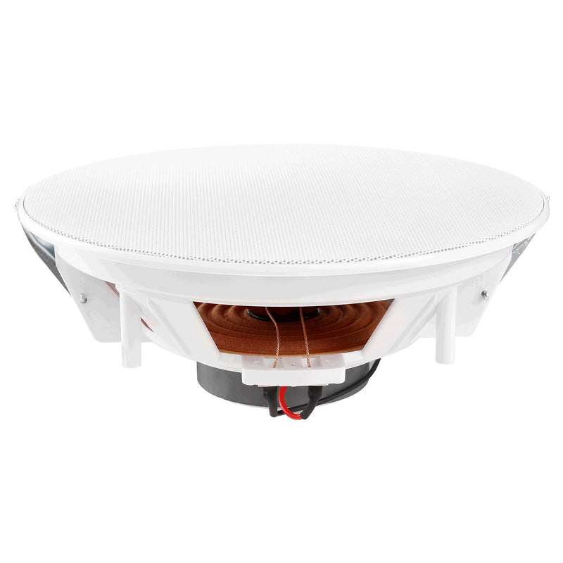 VEVOR griestu skaļruņi, 4 gab., 20 cm, 100 W, iebūvējami sienā vai griestos