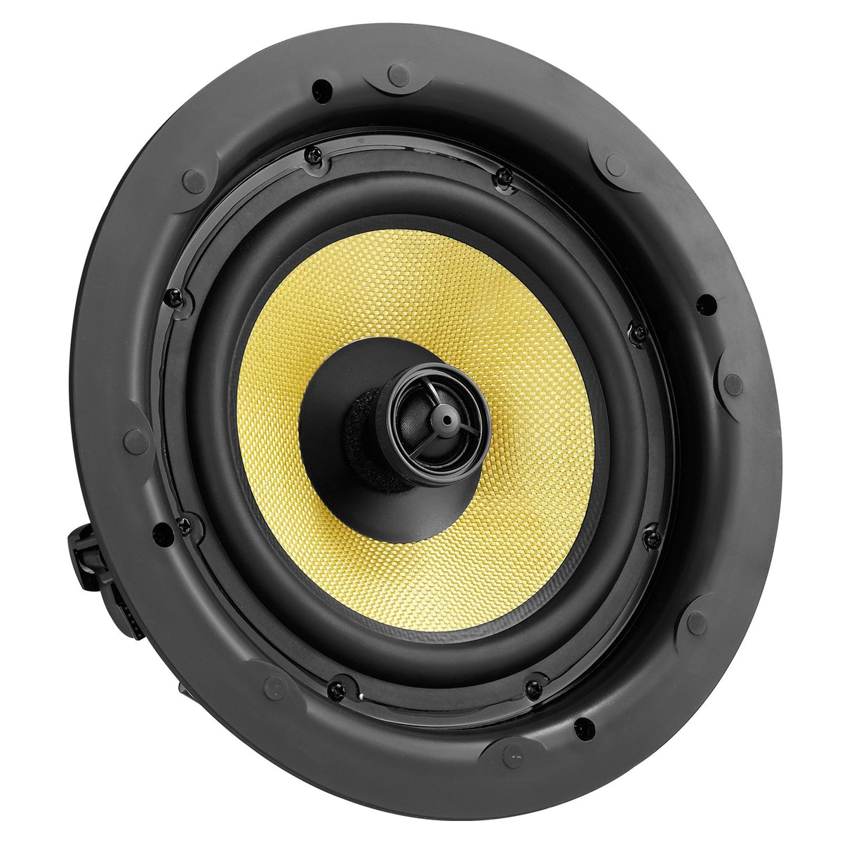 VEVOR griestu skaļrunis 20 cm, 200 W, 8 Ω, iebūvējams griestos vai sienā, 1 gab.
