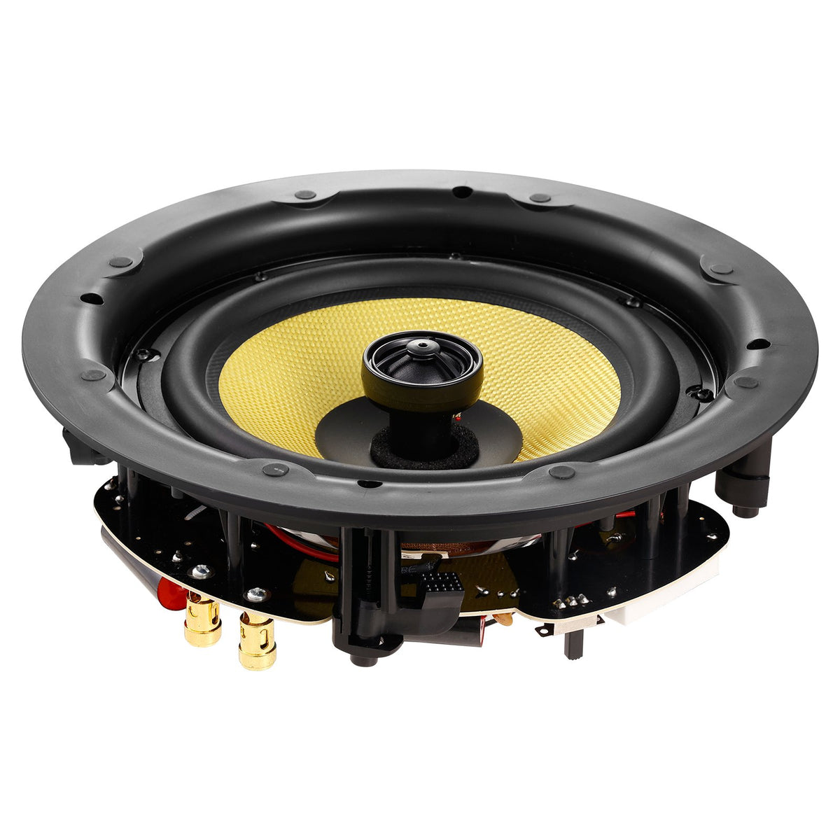 VEVOR griestu skaļrunis 20 cm, 200 W, 8 Ω, iebūvējams griestos vai sienā, 1 gab.