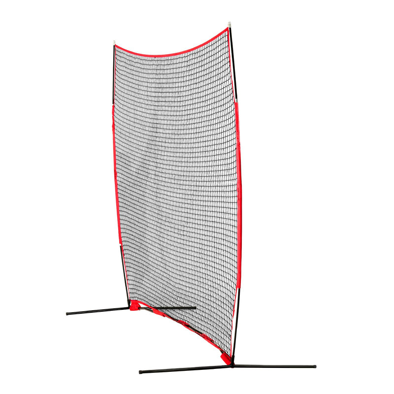 VEVOR aizsargtīkls ar barjeru, 366x274 cm – pārnēsājams treniņu tīkls ar somu, drošības ekrāns beisbolam, softbolam, lakrosam, futbolam un hokejam, piemērots lietošanai pagalmā un sporta treniņiem