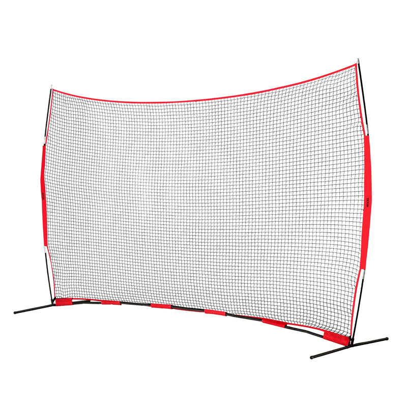 VEVOR Aizsargtīkls ar Barjeru 488x305 cm – Pārnēsājams Sporta Tīkls ar Pārnēsājamo Somu, Aizsargekrāns Beisbolam, Softbolam, Lakrosam, Futbolam un Hokejam, Piemērots Pagalmam un Treniņiem