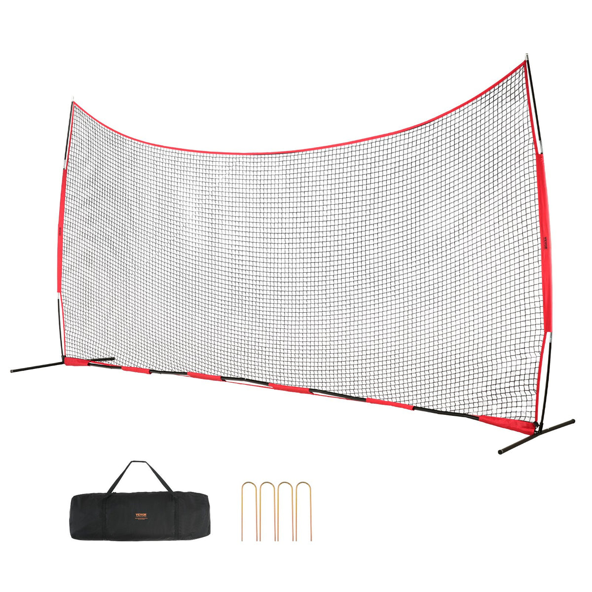 VEVOR spordi kaitsevõrk tõkkega 610 × 305 cm kotiga