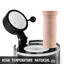 VEVOR elektriskā metālu kausēšanas krāsns 1350W, līdz 1150°C, digitāla temperatūras vadība, 3 kg keramikas tīģelis, zelta, sudraba un alumīnija kausēšanai un liešanai