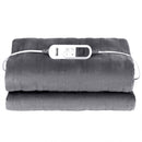 VEVOR elektriskā sega 130 × 160 cm, mīksts flaneļa pleds ar sildīšanas funkciju, ideāli piemērota dāvanai vecmāmiņai