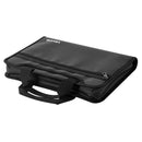 VEVOR ugunsdroša dokumentu soma, karstumizturīga līdz 1000 ℃, uguns- un ūdensdroša, pārnēsājams vairāku slāņu failu uzglabāšanas un drošības organizators mājām, birojam vai ceļojumiem, piemērota pasēm, svarīgiem dokumentiem un failiem