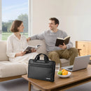 VEVOR ugunsdroša dokumentu soma, karstumizturīga līdz 1000 ℃, uguns- un ūdensdroša, pārnēsājams vairāku slāņu failu uzglabāšanas un drošības organizators mājām, birojam vai ceļojumiem, piemērota pasēm, svarīgiem dokumentiem un failiem