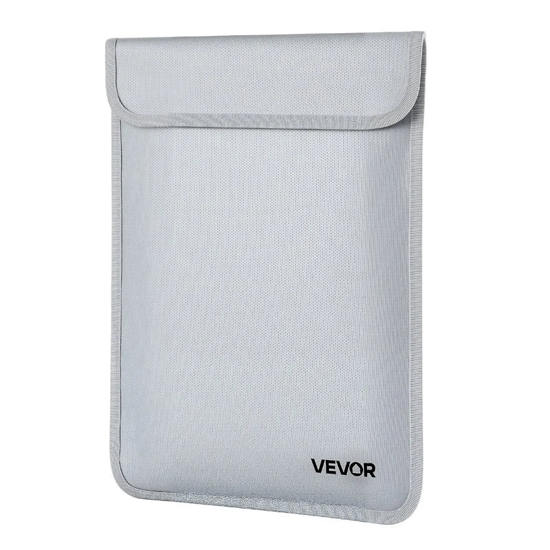 VEVOR ugunsdroša dokumentu soma, karstumizturīga līdz 650 ℃, uguns- un ūdensdroša ar gludu rāvējslēdzēju, pārnēsājams failu uzglabāšanas organizators mājām, birojam vai ceļojumiem, piemērota pasēm, svarīgiem dokumentiem un failiem