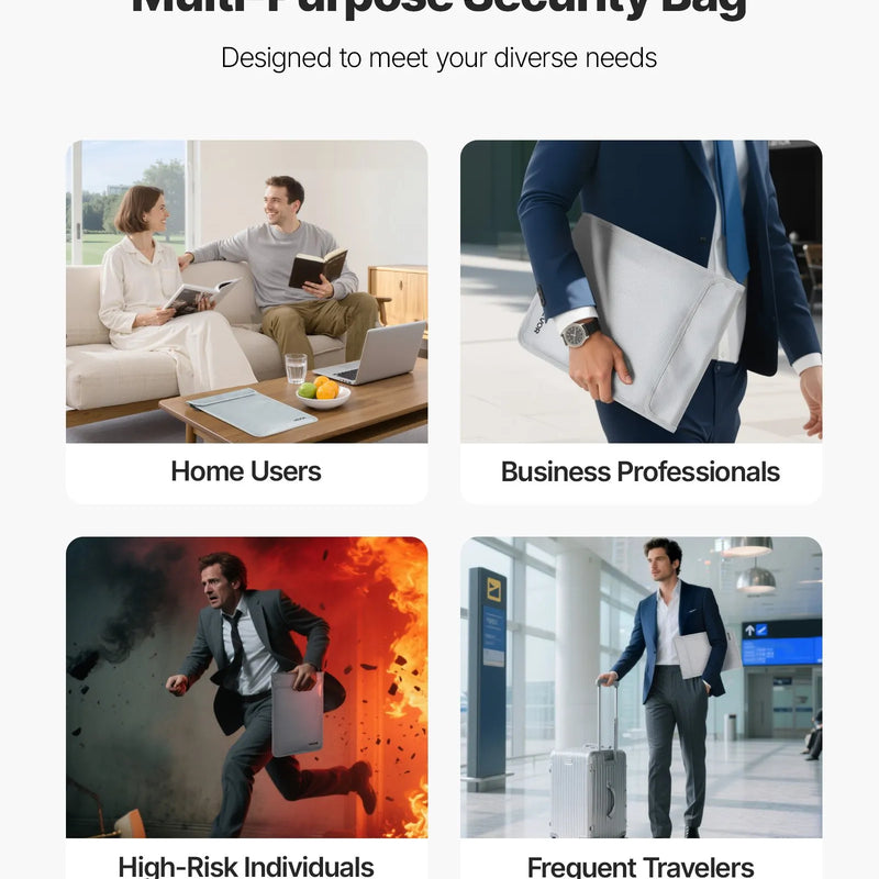 VEVOR ugunsdroša dokumentu soma, karstumizturīga līdz 650 ℃, uguns- un ūdensdroša ar gludu rāvējslēdzēju, pārnēsājams failu uzglabāšanas organizators mājām, birojam vai ceļojumiem, piemērota pasēm, svarīgiem dokumentiem un failiem