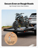 VEVOR sprūdrata kravas nostiprināšanas siksnas 38,1 mm × 1,8 m ar karabīnēm, pārrāvuma izturība 1100 kg, 2 gab. ar pārnēsāšanas somu