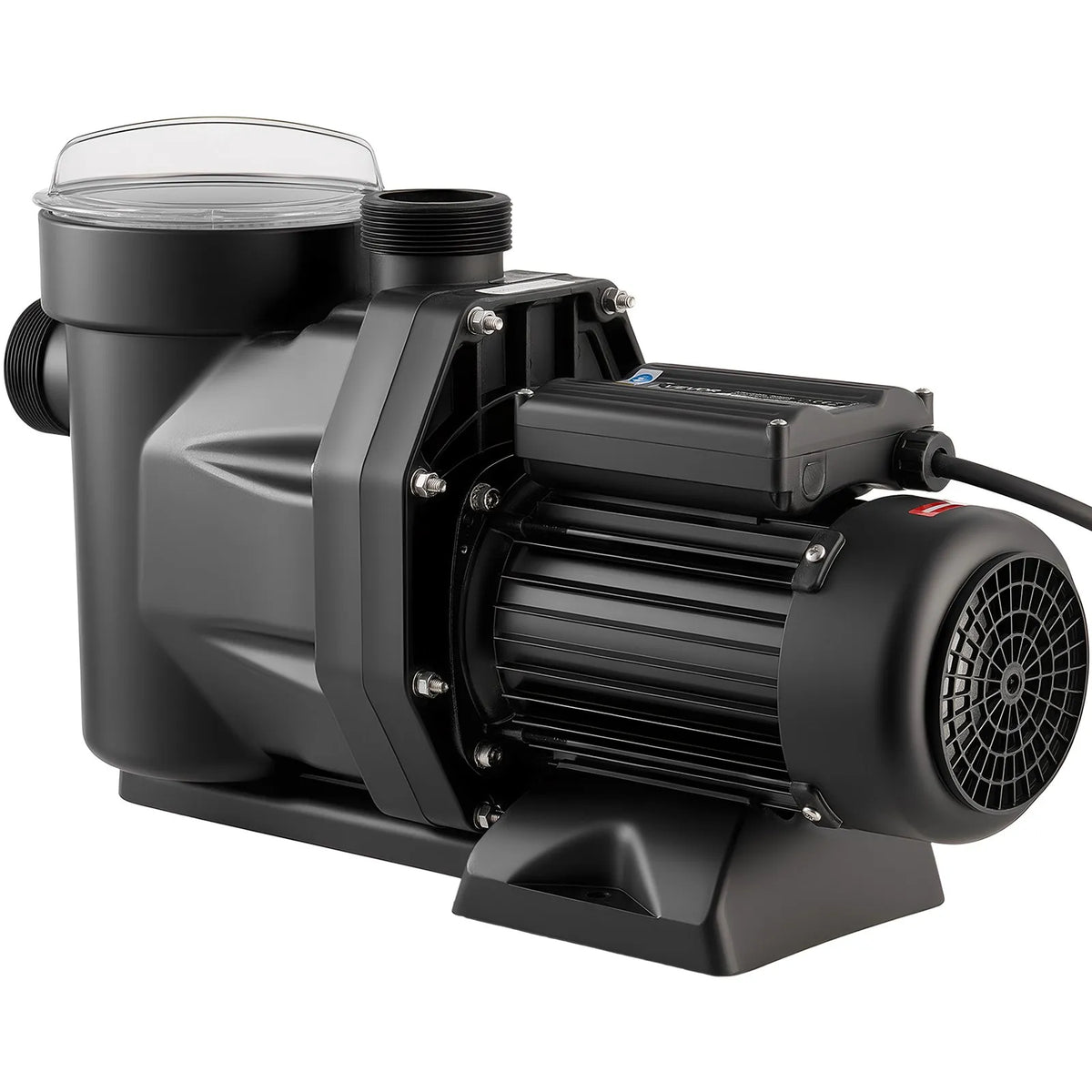 VEVOR Pool Pump 1300 W, up to 28,800 l/h, 220–240 V, 2850 rpm, 17 m Head, with 24 h Timer and Filter Basket, Above-Ground and In-Ground Pools, Spa