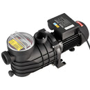 VEVOR virszemes baseina sūknis 250 W, līdz 11 700 l/h, 220–240 V, 2850 apgr./min, 8 m pacēlums, ar filtra grozu un vāku, piemērots baseiniem un spa