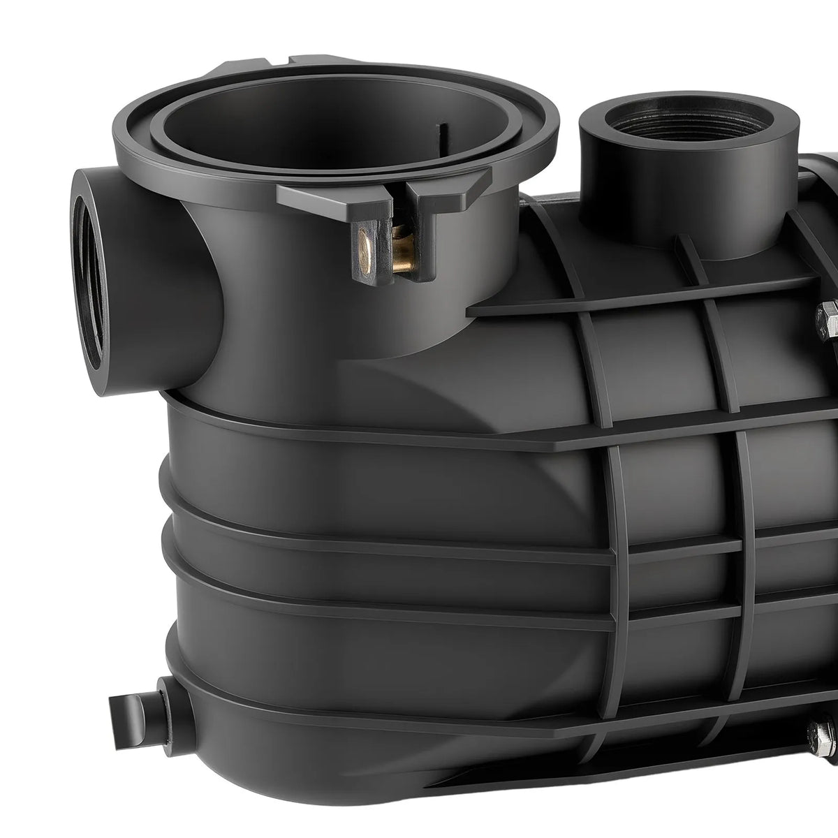 VEVOR Pool Pump 3000 W, Max. Flow 35,000 L/h, Single Speed Swimming Pool Pump, AC 220–240 V, 2860 RPM, Max. Head 19 m, with 24 Hour Timer and Filter Basket, for Above Ground and In-Ground Pools, Hot Tubs and Spas