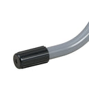 VEVOR virszemes baseina kāpnes ar 4 pakāpieniem, tērauda A veida rāmis, piemērotas baseiniem līdz 132,1 cm sienas augstumam, nestspēja līdz 136 kg, neslīdoši plati pakāpieni drošai iekļūšanai un izkļūšanai, viegla uzstādīšana, pelēka krāsa