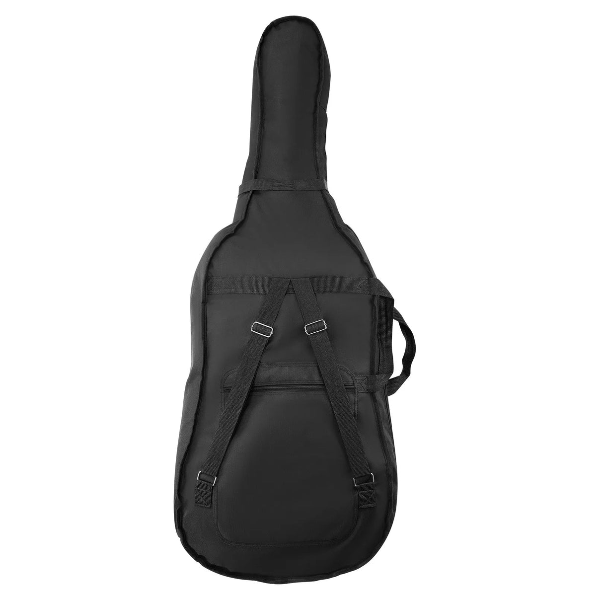 VEVOR Cello 4/4 Bag, Waterproof Nylon with Reinforced Handle and 2 Shoulder Straps, Black