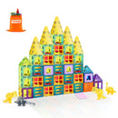 VEVOR magnētisko kluču komplekts, 56 gab., dzīvnieku un dinozauru tematika; magnētiskie būvkluču elementi bērniem, STEM sensorā izglītojošā rotaļlieta bērniem no 3 gadu vecuma