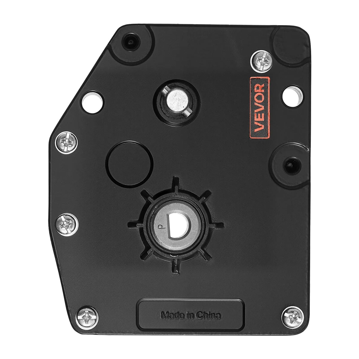 VEVOR 5th Wheel Trailer Landing Gear Gearbox 276602, Universal Steel Gearbox Compatible with Lippert Venture, Atwood and Stromberg Carlson Landing Gear Systems, LG-179015 Replacement, Adjustable Height, Black