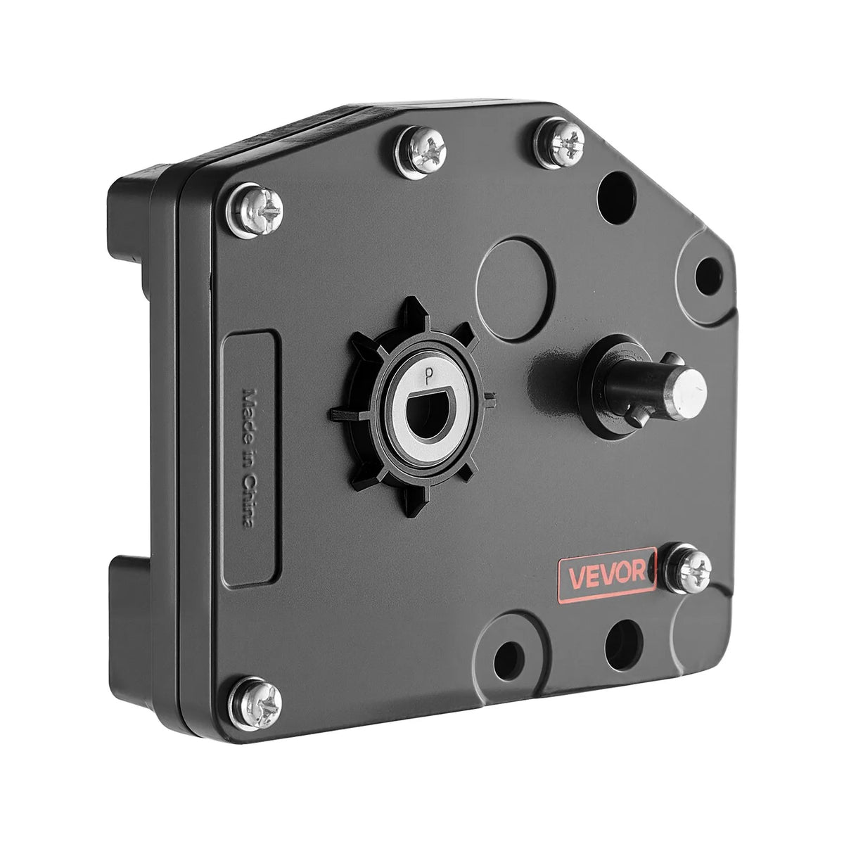 VEVOR 5th Wheel Trailer Landing Gear Gearbox 276602, Universal Steel Gearbox Compatible with Lippert Venture, Atwood and Stromberg Carlson Landing Gear Systems, LG-179015 Replacement, Adjustable Height, Black