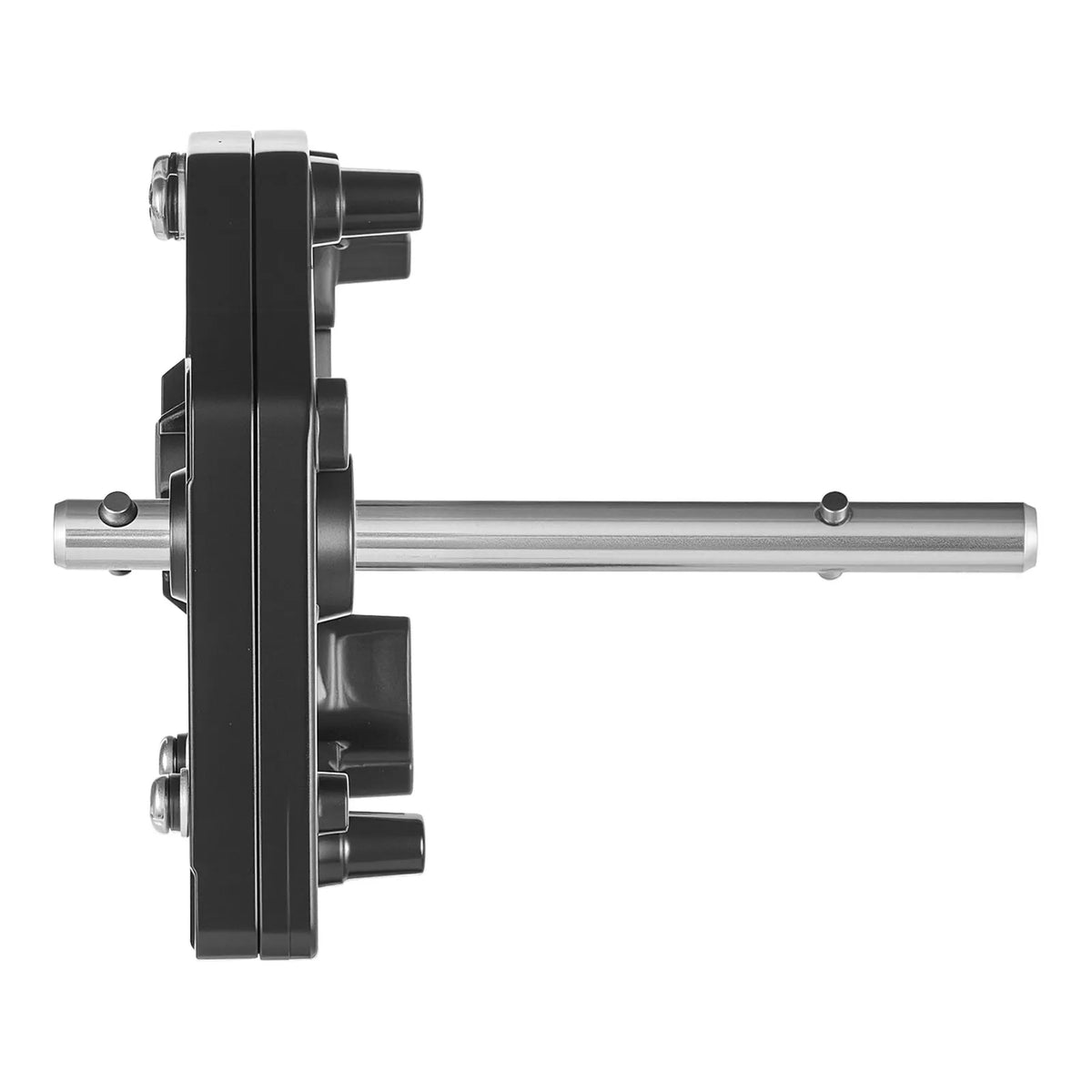 VEVOR 5th Wheel Trailer Landing Gear Gearbox 276602, Universal Steel Gearbox Compatible with Lippert Venture, Atwood and Stromberg Carlson Landing Gear Systems, LG-179015 Replacement, Adjustable Height, Black