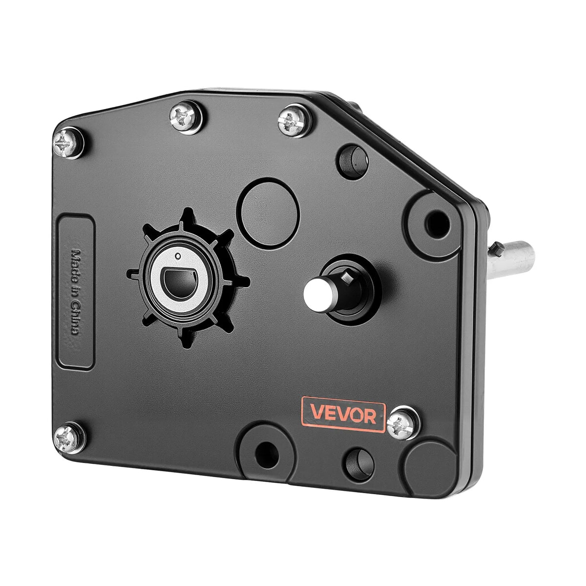 VEVOR 5th Wheel Trailer Landing Gear Gearbox 276602, Universal Steel Gearbox Compatible with Lippert Venture, Atwood and Stromberg Carlson Landing Gear Systems, LG-179015 Replacement, Adjustable Height, Black