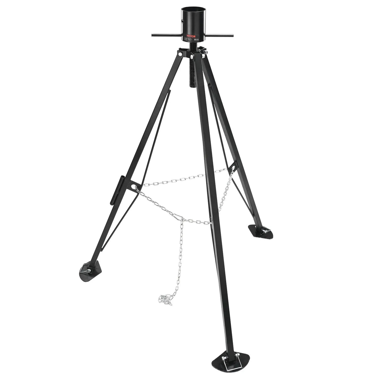 VEVOR 5th Wheel Trailer Stabiliser Jack, 2268 kg Load Capacity, Adjustable Height 889–1448 mm, RV and 5th Wheel Trailer Support Stand, Suitable for Motorhomes and Campers