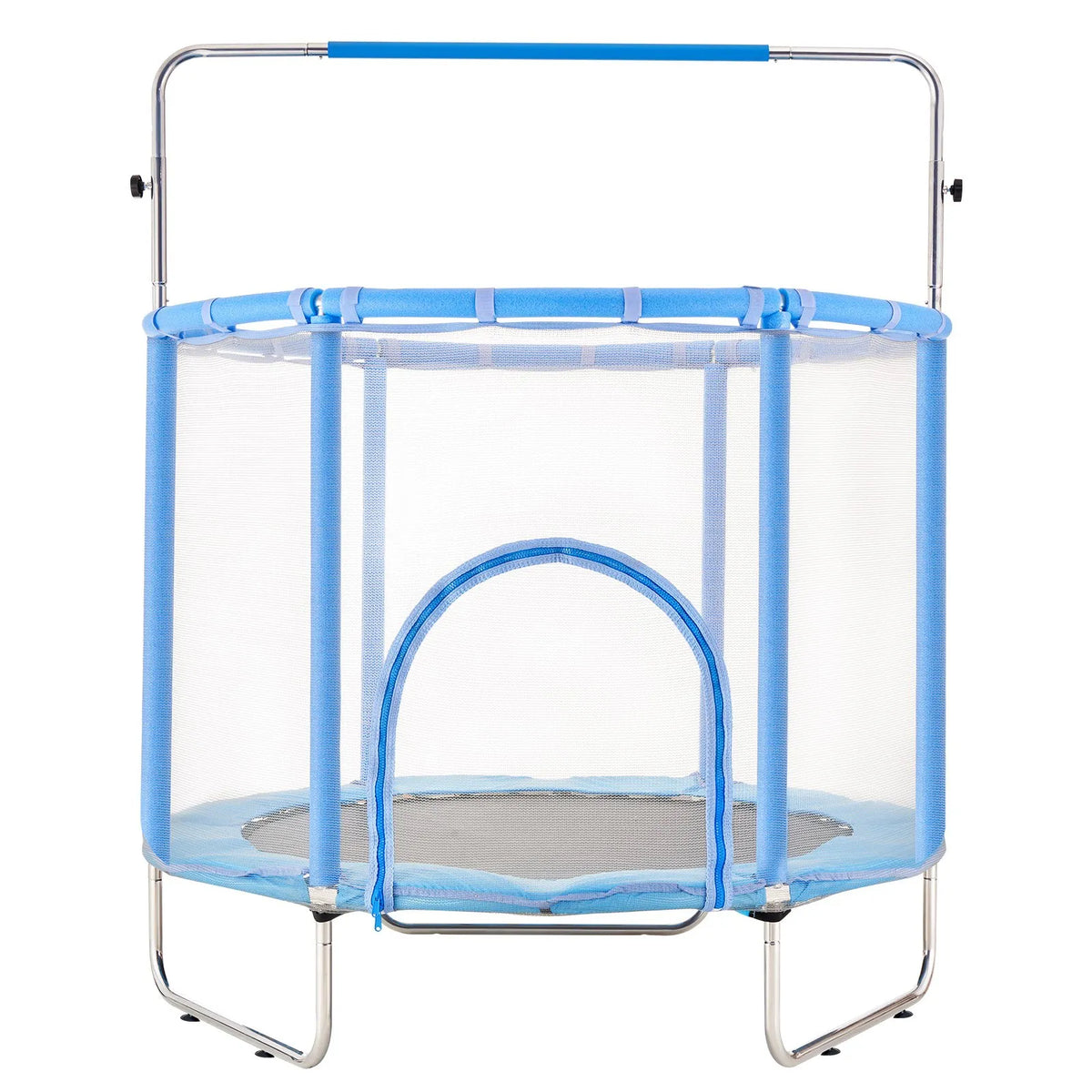 VEVOR Children's Trampoline with Safety Net, 140 cm, Indoor and Outdoor