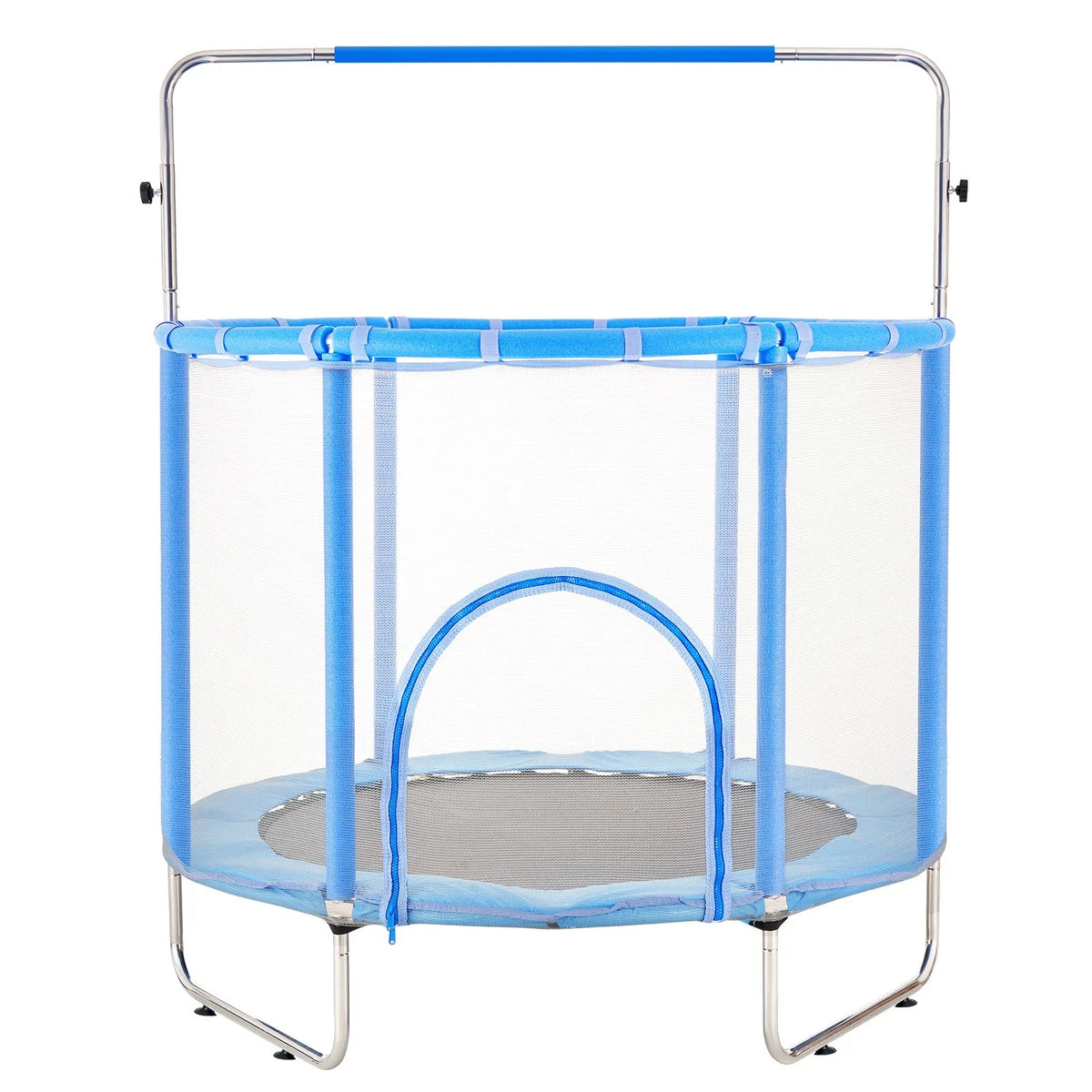 VEVOR Children's Trampoline with Safety Net, 140 cm, Indoor and Outdoor