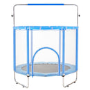 Bērnu batuts 140 cm mini mazuļiem ar tīklu iekštelpām un ārtelpām