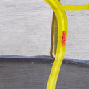 152 cm bērnu batuts ar drošības tīklu, basketbola grozu un jūras bumbiņām, mini batuts mazuļiem iekštelpām un ārtelpām, dzimšanas dienas dāvana bērniem no 3 gadiem         Jautāt ChatGPT