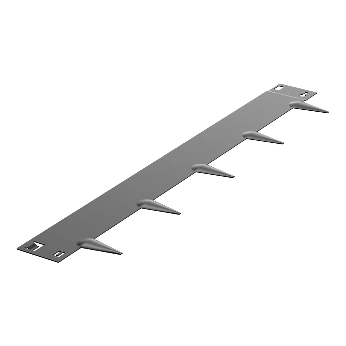 VEVOR tērauda dārza apmale, 5 gab., 990 × 102 mm rūsas izturīga metāla ainavas apmale, lokāma smagās klases zāliena apmale, viegli uzstādāma puķu dobju, pagalma un celiņu norobežošanai, tumši pelēka - ZEMLETES.LV