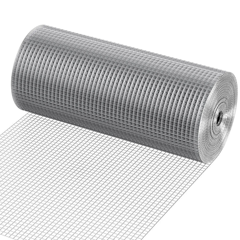 Metāla siets 12,7 mm, 610 mm × 30,5 m, 1,0 mm stieple, karsti cinkots, žogiem, trušu būriem, dārzam un mazo grauzēju aizsardzībai