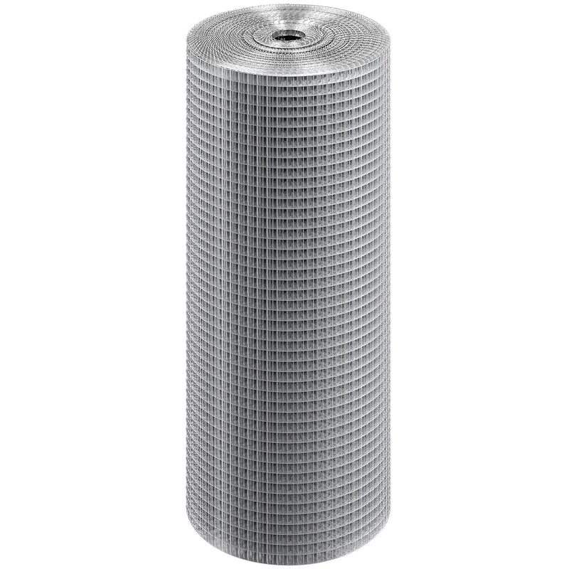 Metāla siets 12,7 mm, 610 mm × 30,5 m, 1,0 mm stieple, karsti cinkots, žogiem, trušu būriem, dārzam un mazo grauzēju aizsardzībai