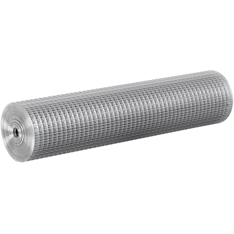 Metāla siets 12,7 mm, 61 × 762 cm, 19 Ga karsti cinkota stieple ruļļos, vistas žogs, trušu būriem, dārzam un aizsardzībai pret grauzējiem