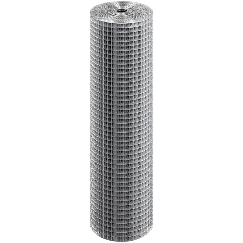 Metāla siets 12,7 mm, 610 mm × 15,24 m, 1,0 mm stieple, karsti cinkots, vistas žogiem, trušu būriem, dārzam un mazo grauzēju aizsardzībai