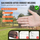 Cinkota metāla sieta rullis 0,64 см × 91 см × 30,5 м, 23 Gauge, karsti cinkots stieples tīkls trušu būriem, dārza un mazo grauzēju aizsardzībai