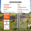 Metāla siets 6,35 мм, 914 мм × 15,24 м, 0,6 мм stieple