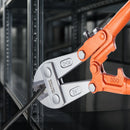 600 mm skrūvgriezējs ar divkomponentu rokturi un hrommolibdēna tērauda asmeņiem, smagā tipa metāla, vadu un ķēžu griešanai