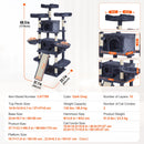 VEVOR Kaķu tornis 174 cm ar 2 mājiņām, 3 platformām un šūpuļtīkliem, piemērots vairākiem kaķiem, tumši pelēks