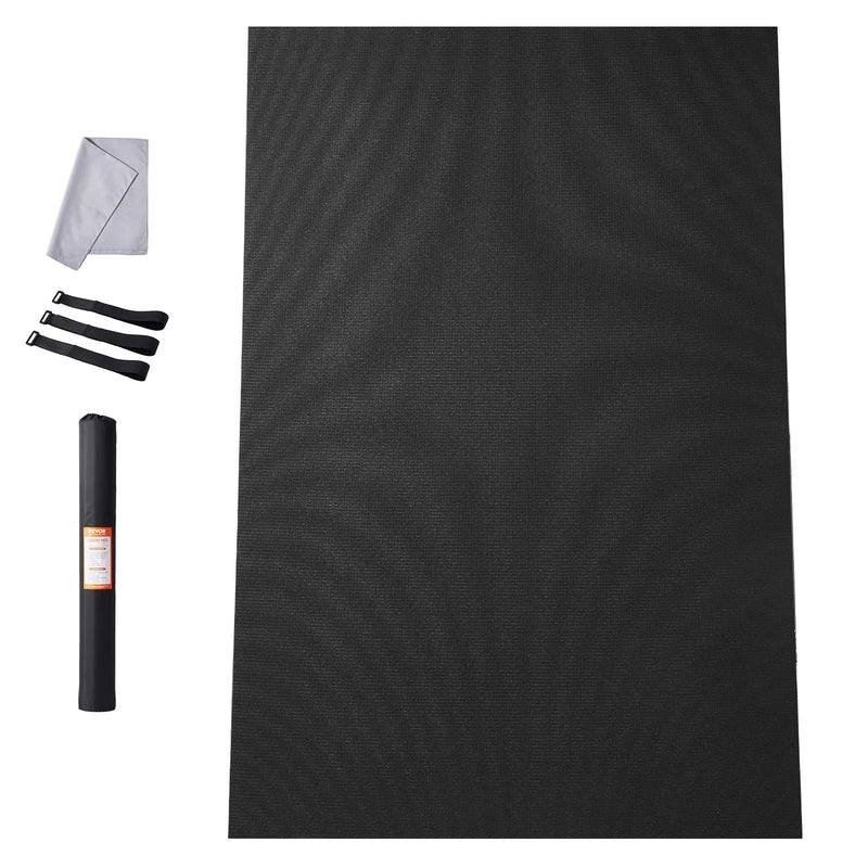 Vingrošanas paklājiņš – neslīdošs jogas paklājiņš trenažieru zālei, fitnesam, pilatēm un vingrinājumiem (1,8 × 1,2 m)